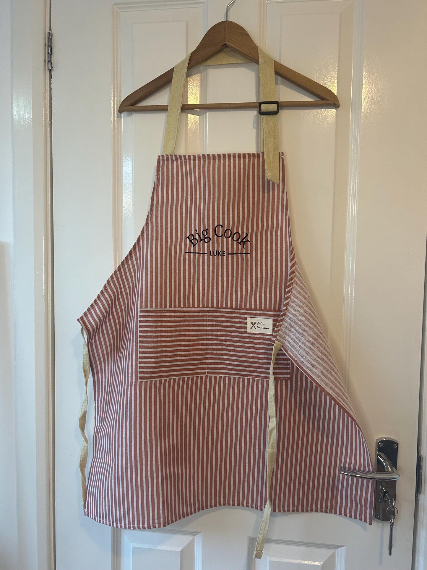 Matching His and Hers personalised Aprons