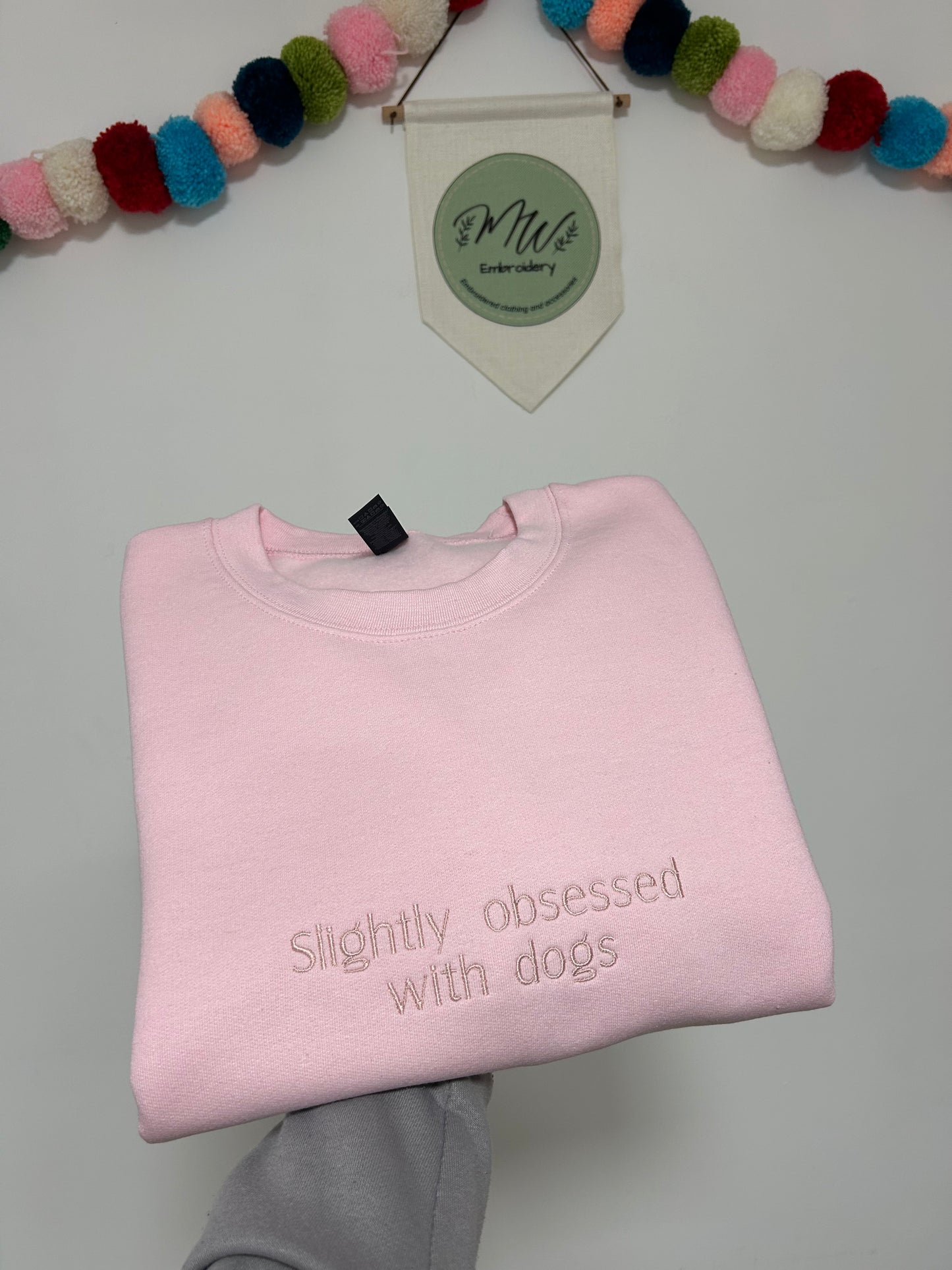 ‘Slightly obsessed with…’ sweatshirt