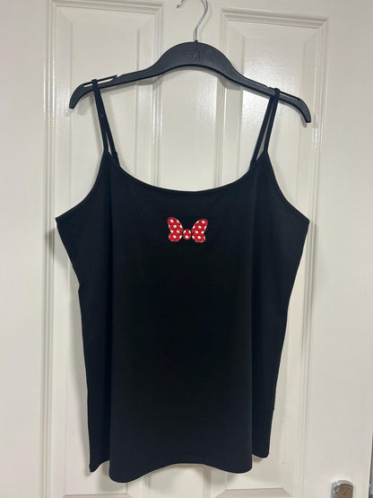 Minnie Mouse Inspired Bow Top