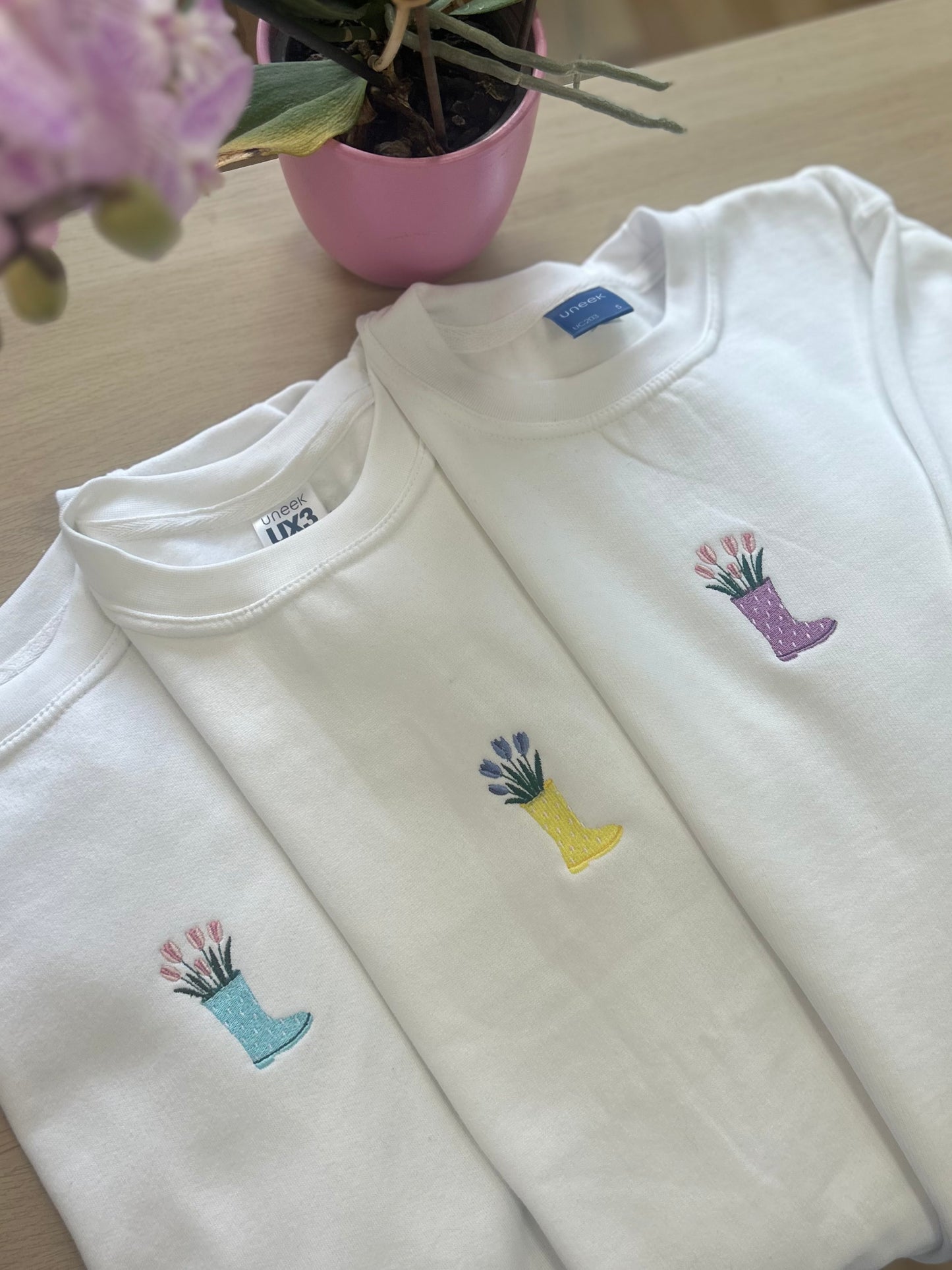 Spring Welly Boot Sweatshirt