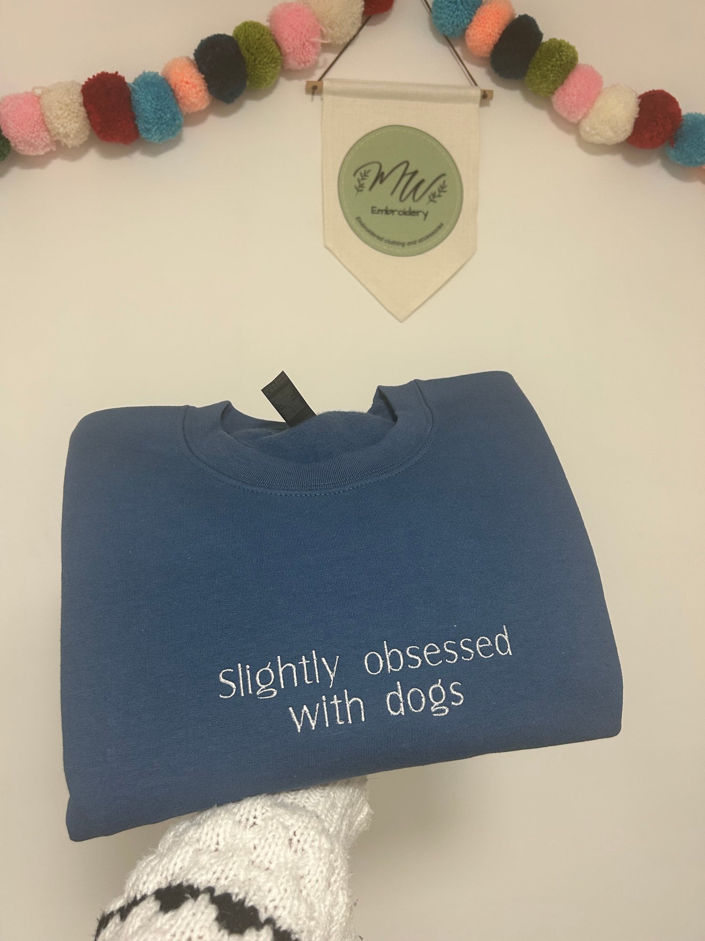‘Slightly obsessed with…’ sweatshirt