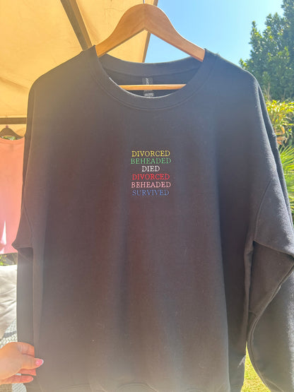 SIX Musical inspired Sweatshirt