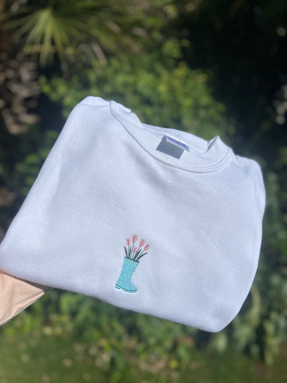 Spring Welly Boot Sweatshirt