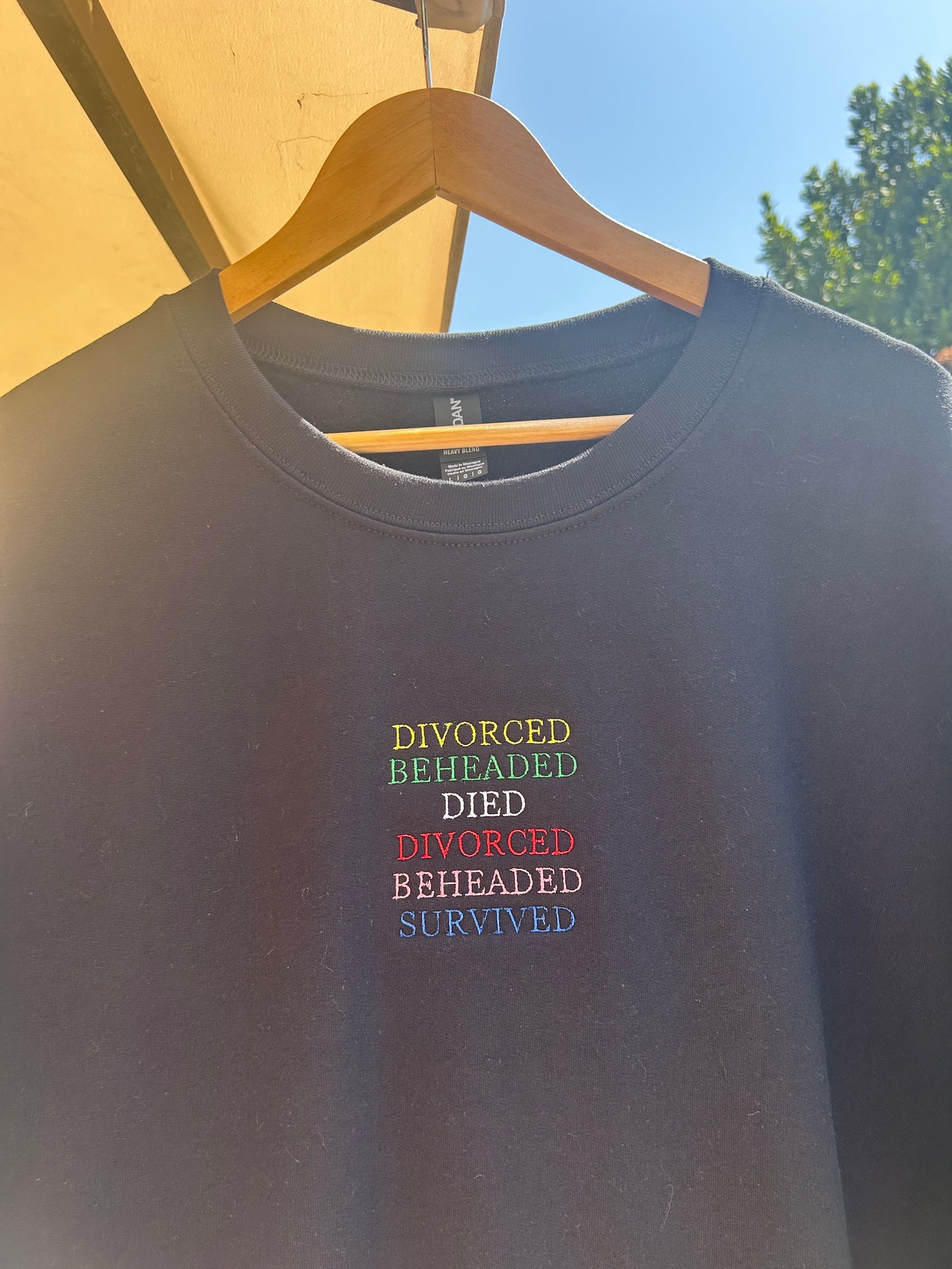 SIX Musical inspired Sweatshirt
