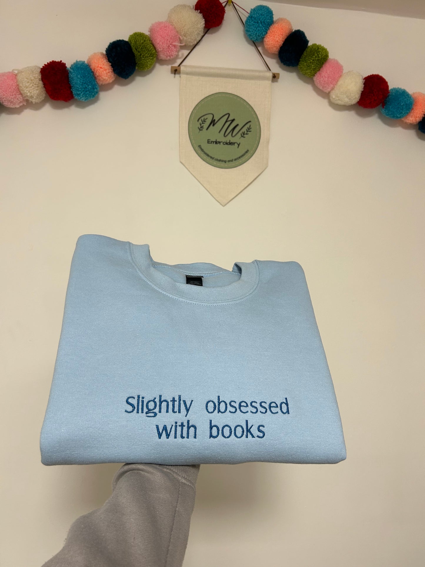 ‘Slightly obsessed with…’ sweatshirt