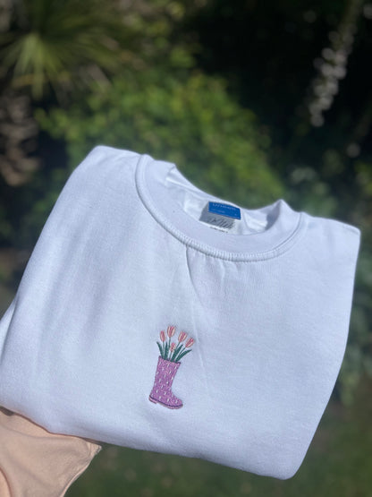 Spring Welly Boot Sweatshirt