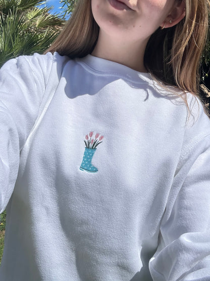 Spring Welly Boot Sweatshirt