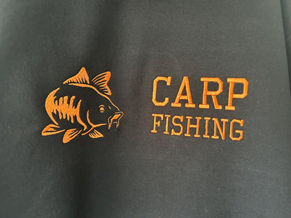 Carp Fishing embroidered hoodie/sweatshirt