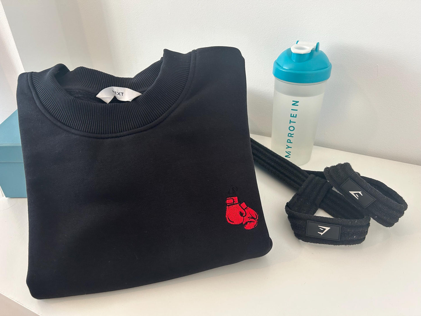 Boxing Gloves embroidered sweatshirt