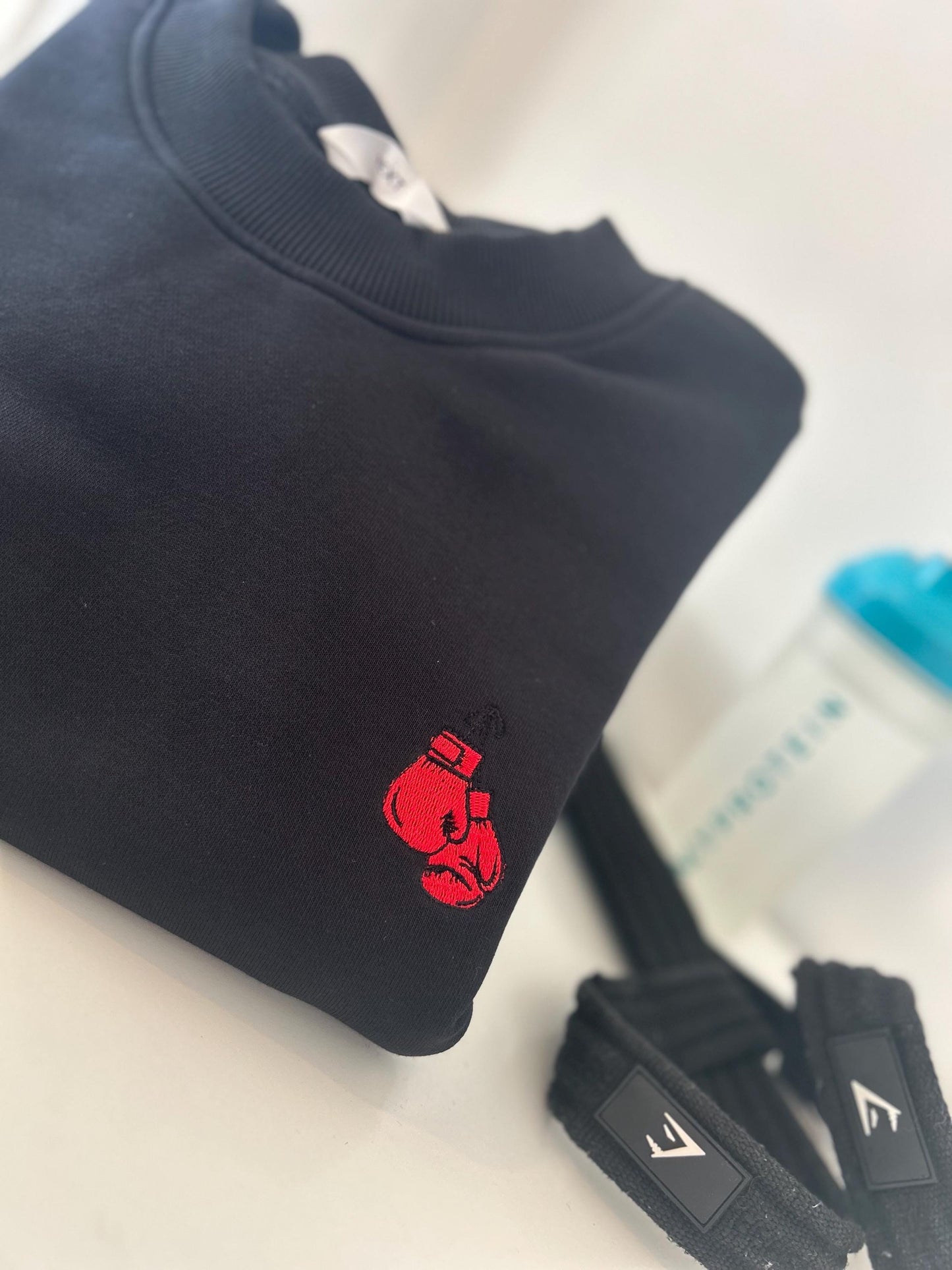 Boxing Gloves embroidered sweatshirt