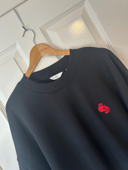 Boxing Gloves embroidered sweatshirt