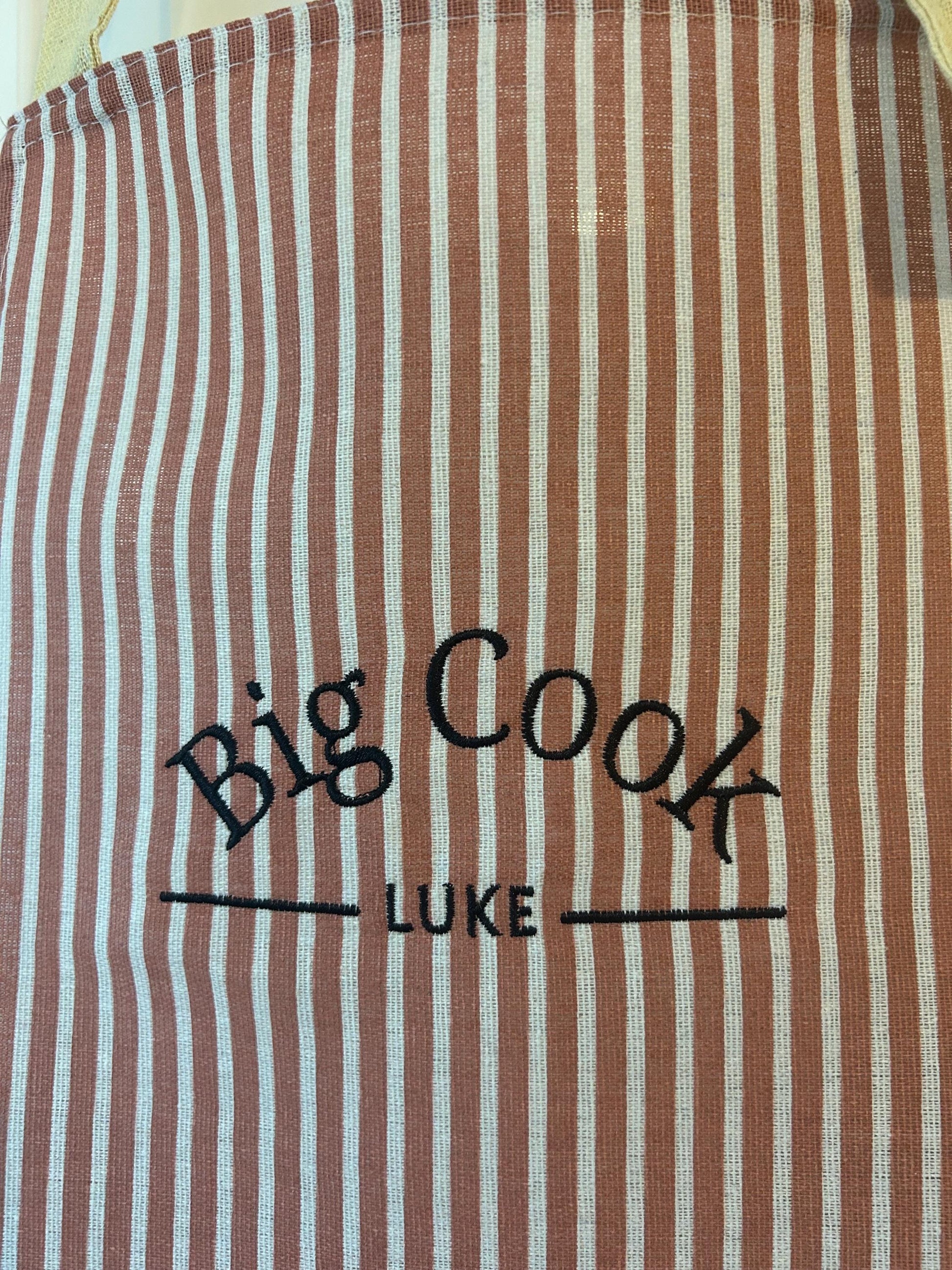 Matching His and Hers personalised Aprons