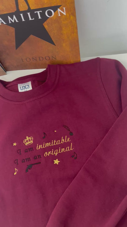 Hamilton Musical Inspired Sweatshirt