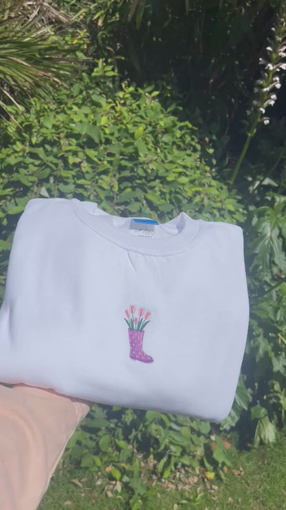Spring Welly Boot Sweatshirt